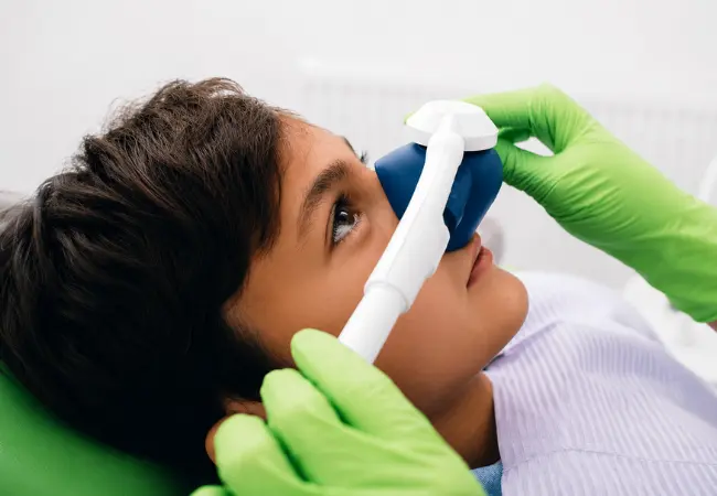 smiling gas for dental treatment baniyas