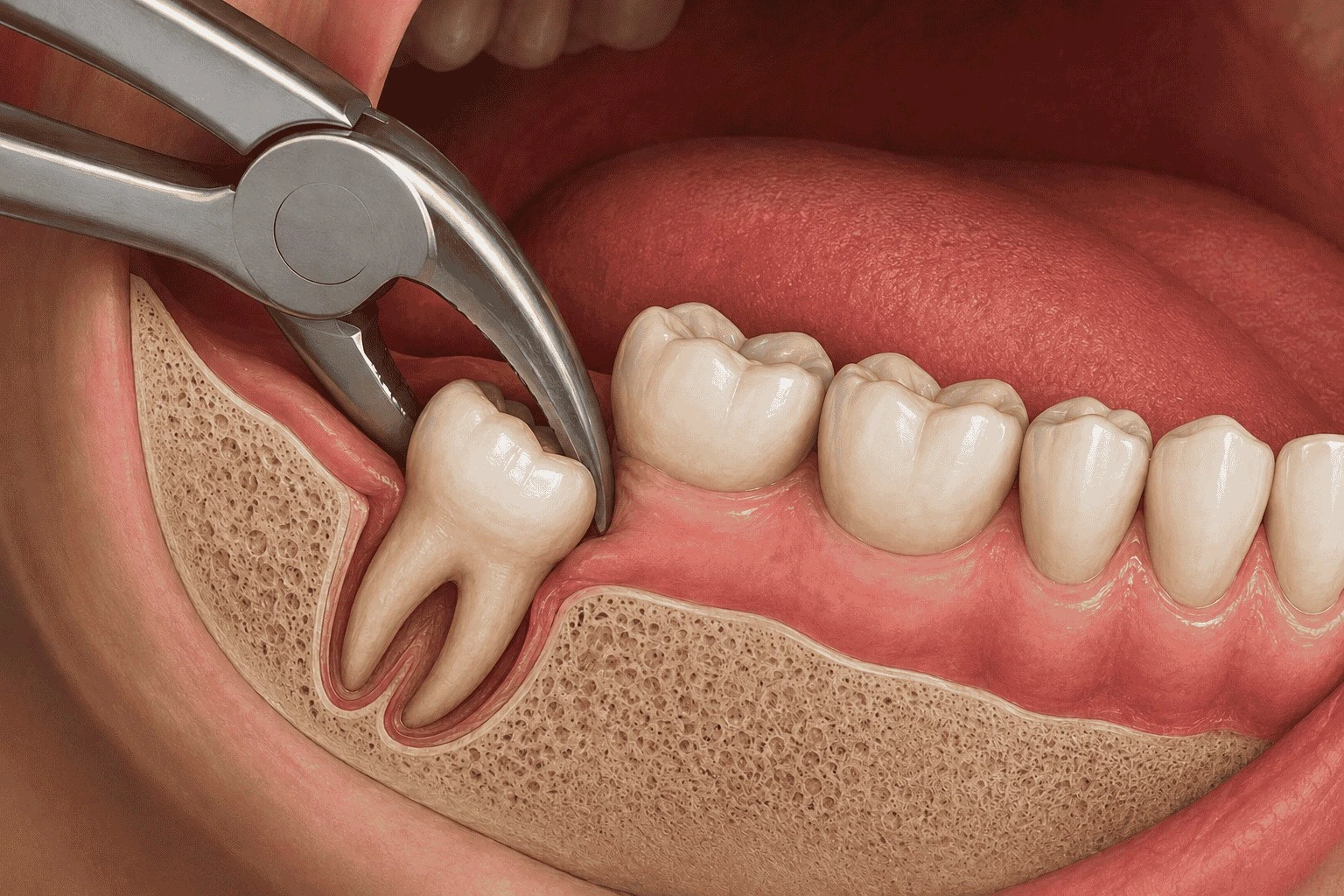 wisdom tooth removal in baniyas
